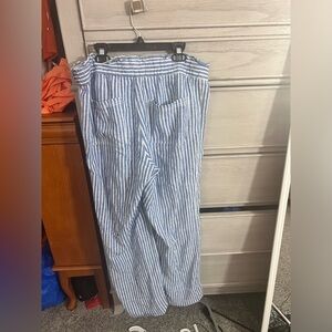 Linen beach pants